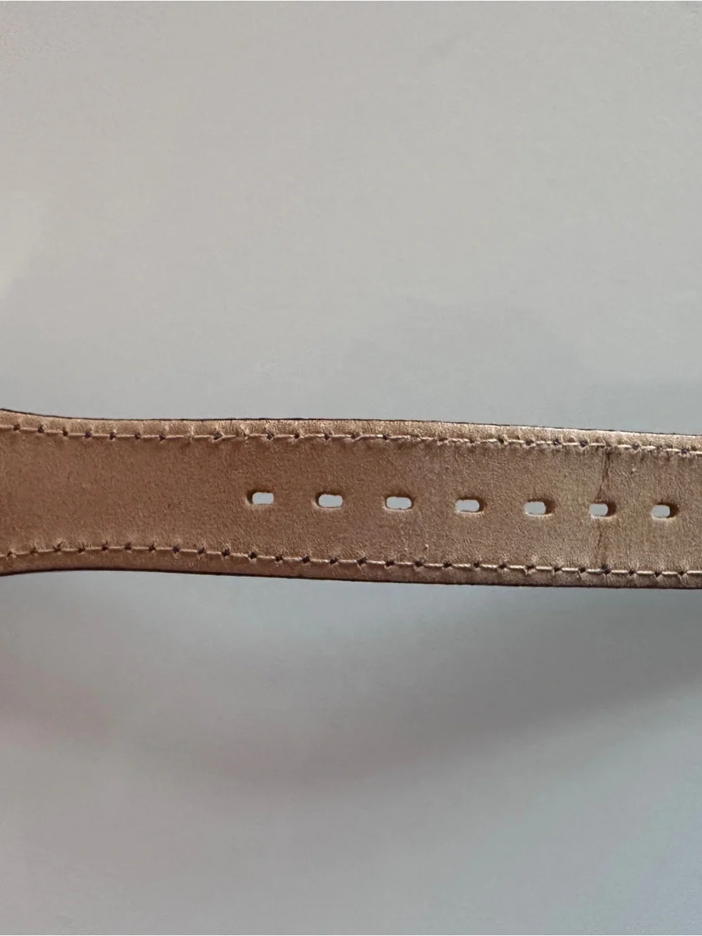 Swatch GX123 Alexander Steel Case Metallic Dial Embossed Purple Leather Strap